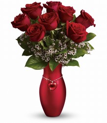 Teleflora's All My Heart Bouquet Cottage Florist Lakeland Fl 33813 Premium Flowers lakeland